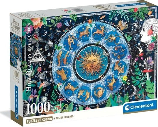 Clementoni Puzzle Compact Astrological Chart 1000 elementów (39937)