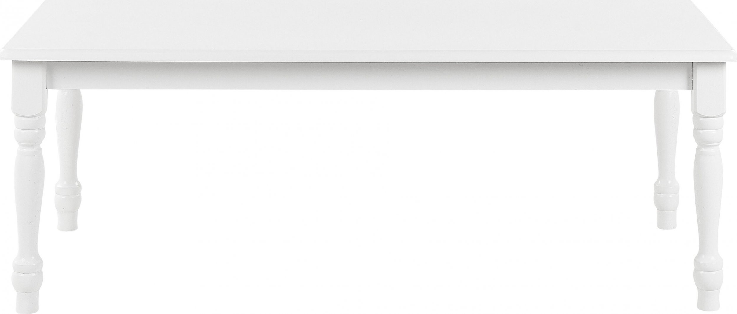 Beliani Stolik kawowy biały KOKOMO