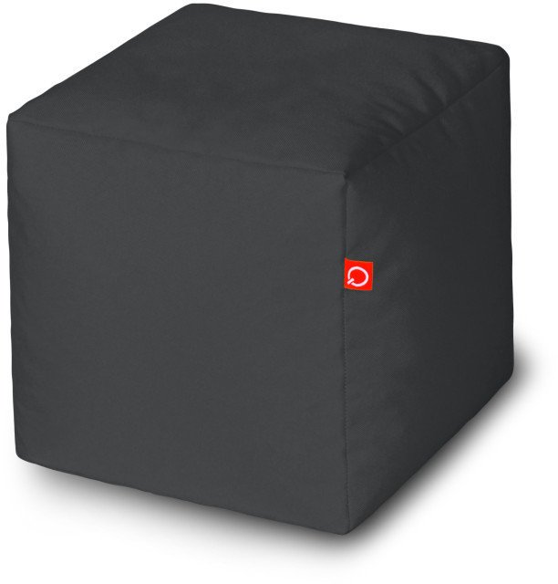 Pufas Qubo™ Cube 25 Graphite Pop Fit, pilkas