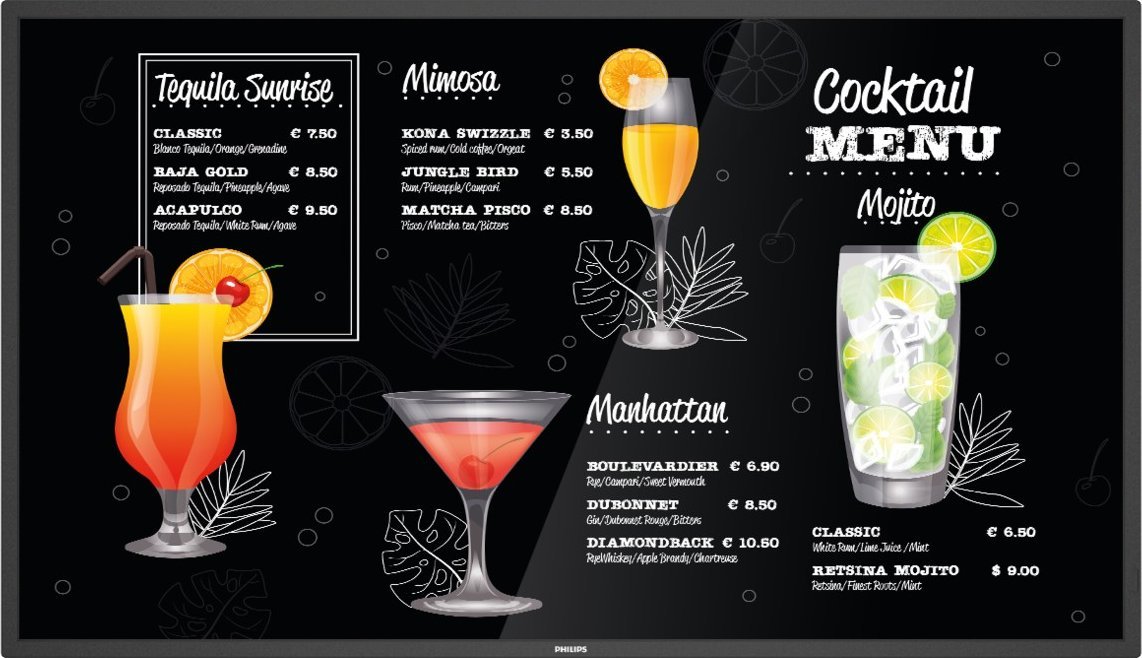 Monitor Philips P-Line 55BDL3117P/00