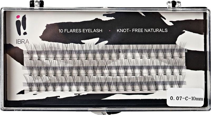 Ibra IBRA Kępki rzęs SUPER NATURAL 0.7-C-10 mm 1op.