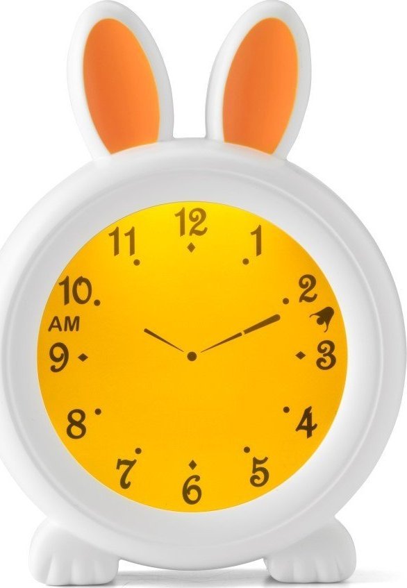Alecto Lampka nocna z budzikiem, trener snu Alecto BC100BUNNY