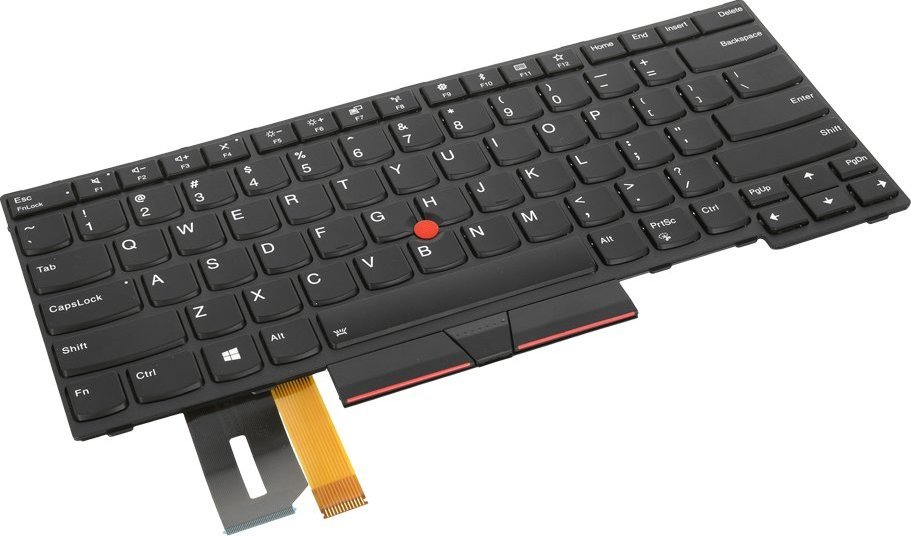 Movano Klawiatura do Lenovo ThinkPad T480S T490 T495 LED