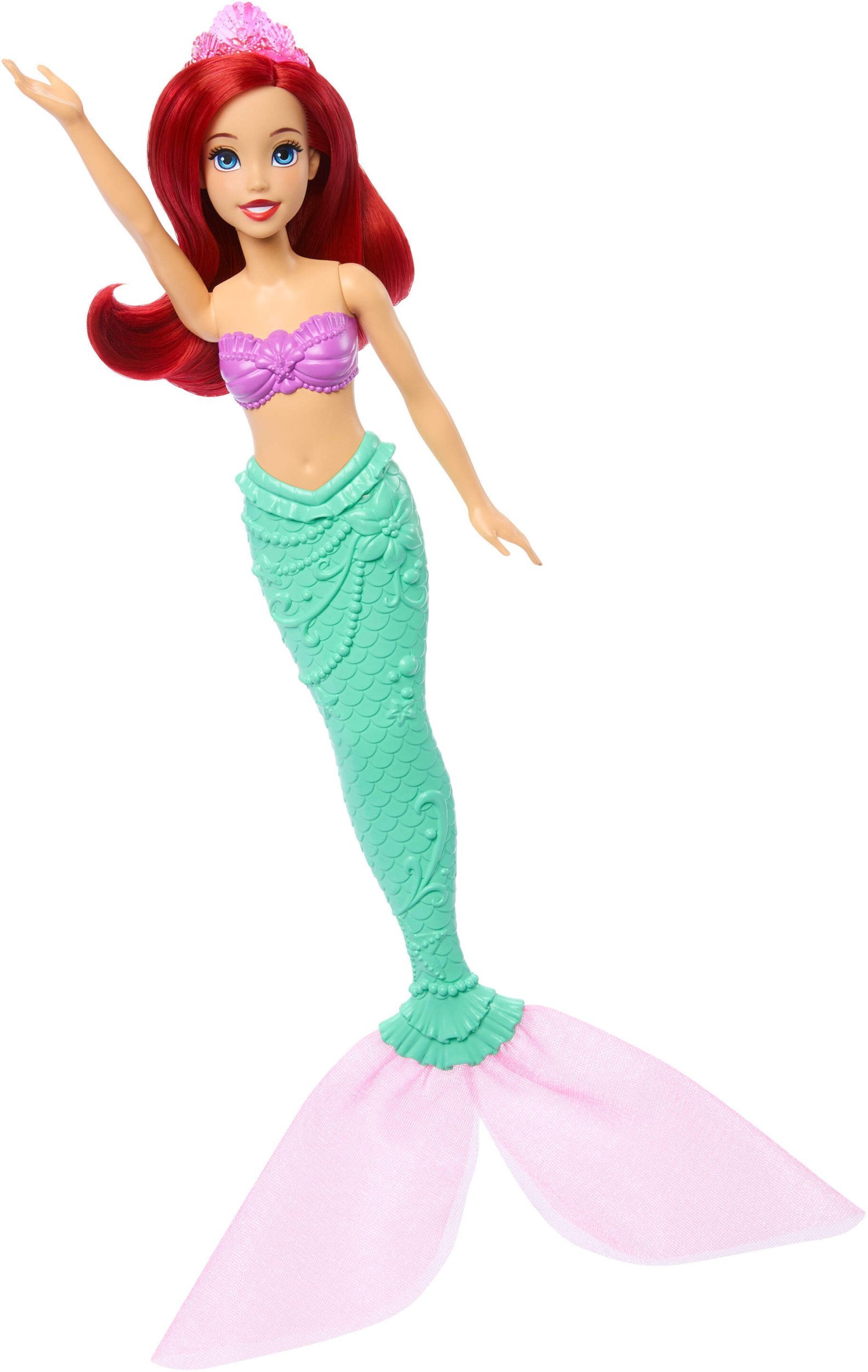 DISNEY KSIEZNICZKA LALKA ARIELKA JHL55 WB6