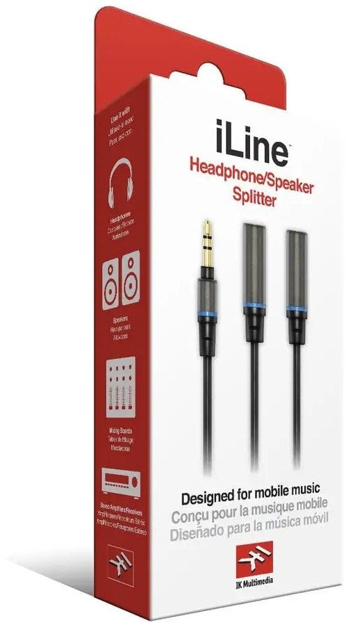 IK iLine Headphone Stereo Splitter