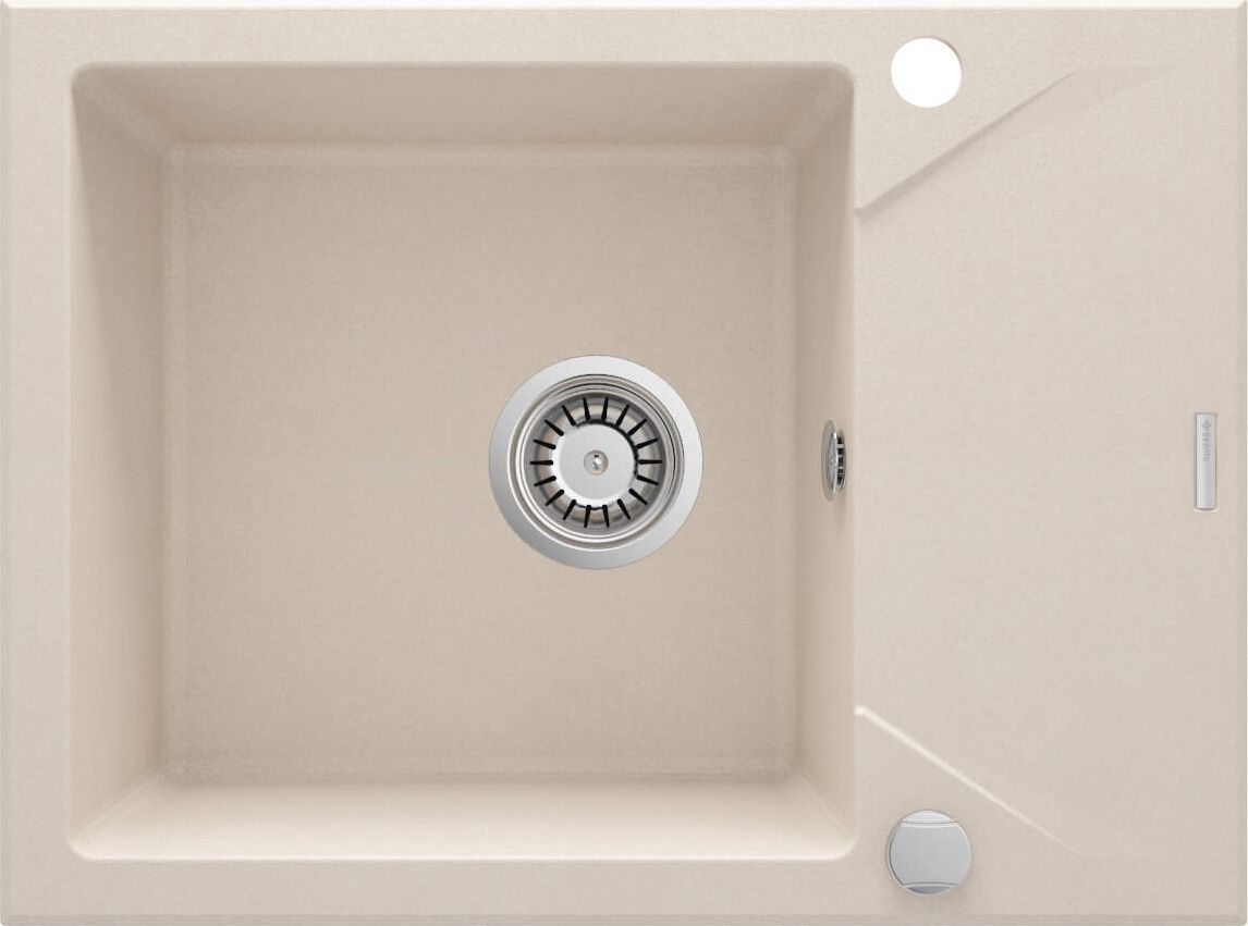 Zlewozmywak Deante Deante Evora 1-komorowy z krótkim ociekaczem - beż