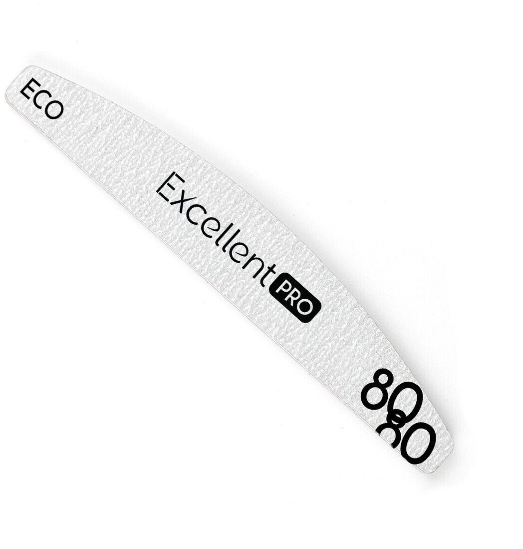 Cosmetics Zone Excellent PRO Eco* pilnik w kształcie łódki w paski nf21 80/80