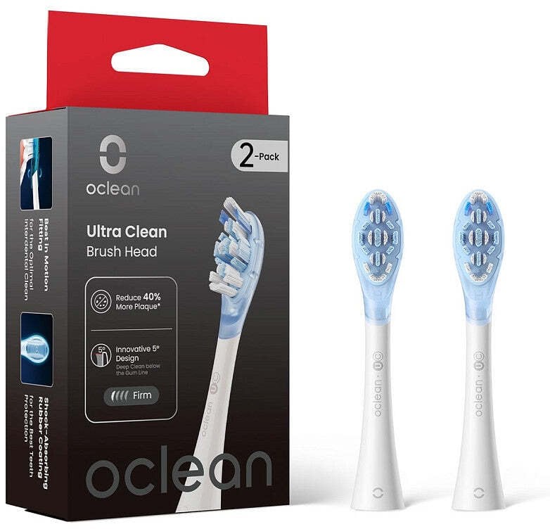 Końcówka Oclean Końcówki Ultra Clean 2 szt. białe