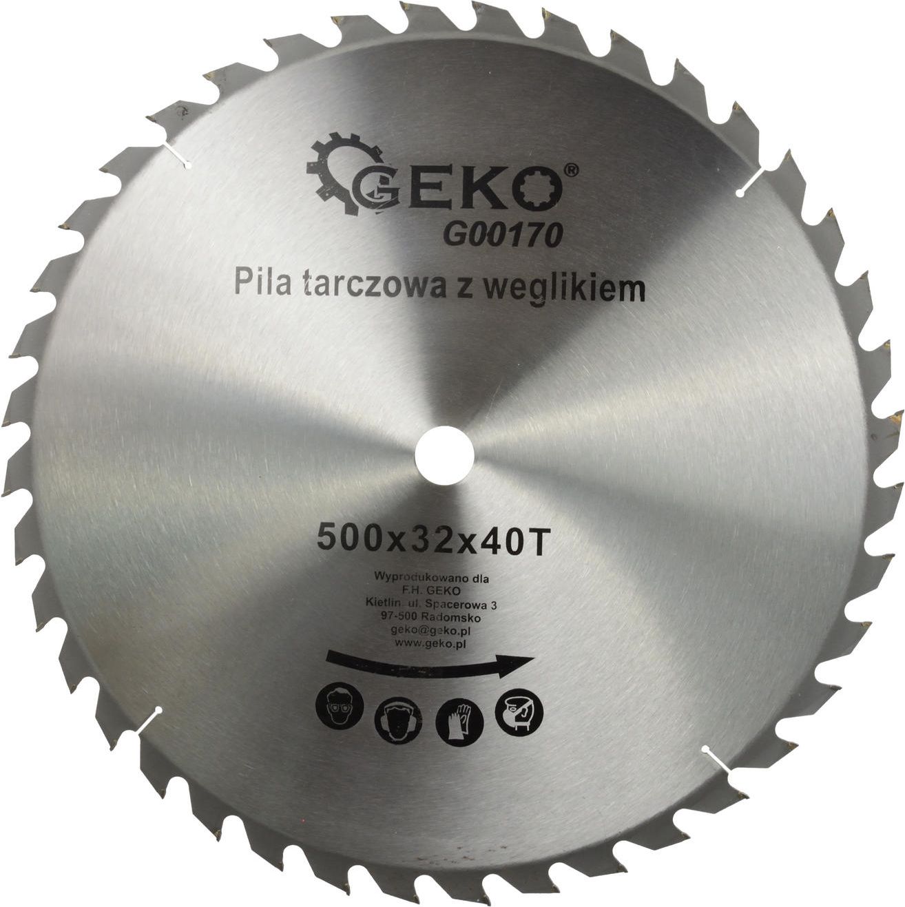 Geko Tarcza do drewna 500x32x40T(5)