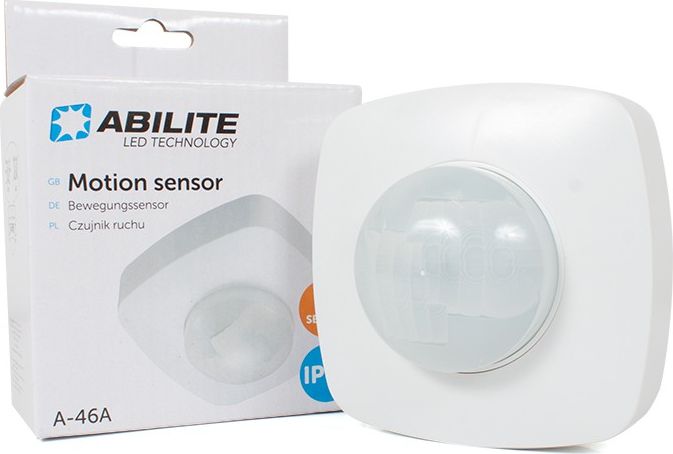 Abilite Czujnik ruchu Abilite a-46 a IP65 sufitowy natynkowy (5901583548758)