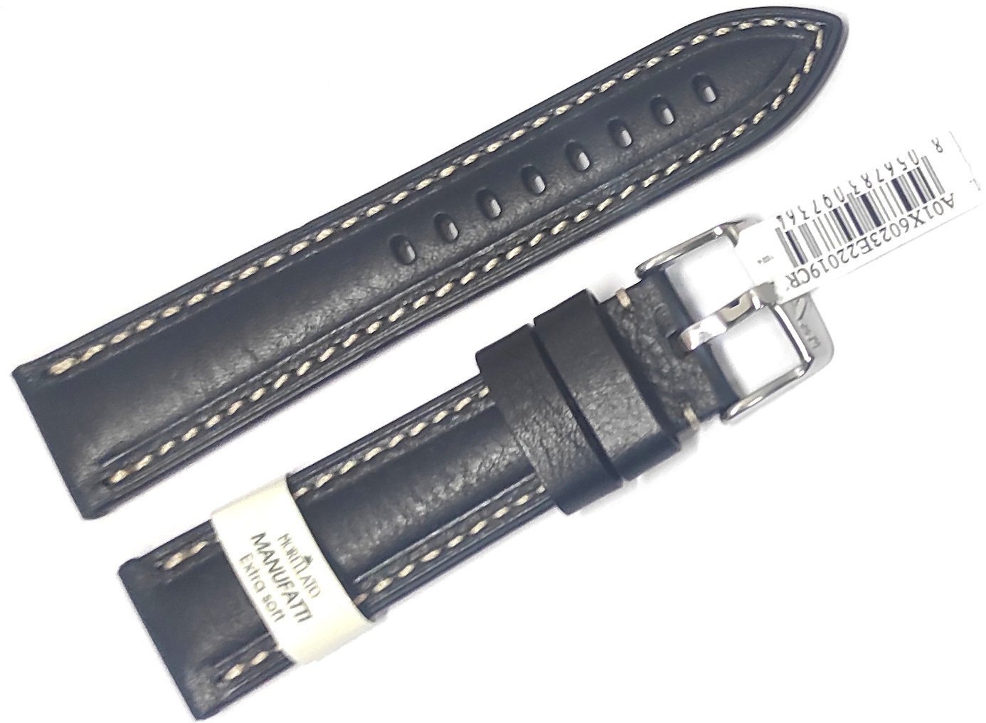 Skórzany pasek do zegarka 20 mm Morellato A01X6023E22019CR20 czarny .