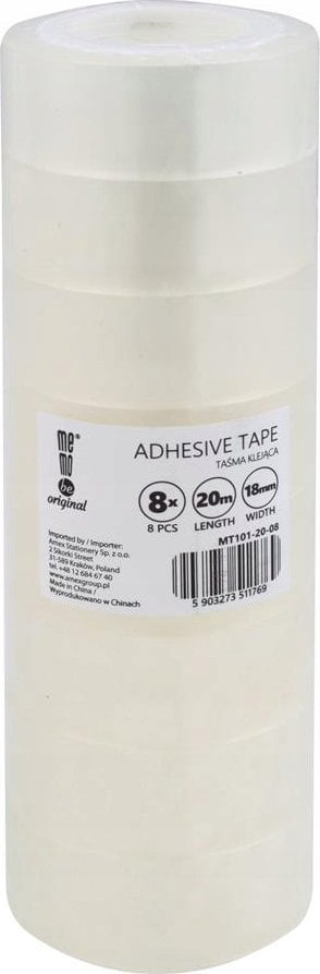 Teka Ta¶ma klej±ca 18mmx20m słupek (8szt) MemoBe