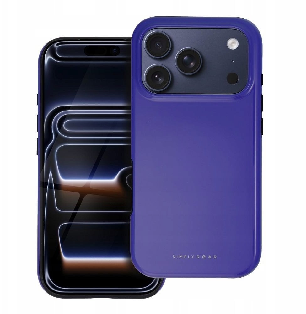 ROAR futerał RAINBOW BUMPER kompatybilny z MagSafe do IPHONE 16 fioletowy