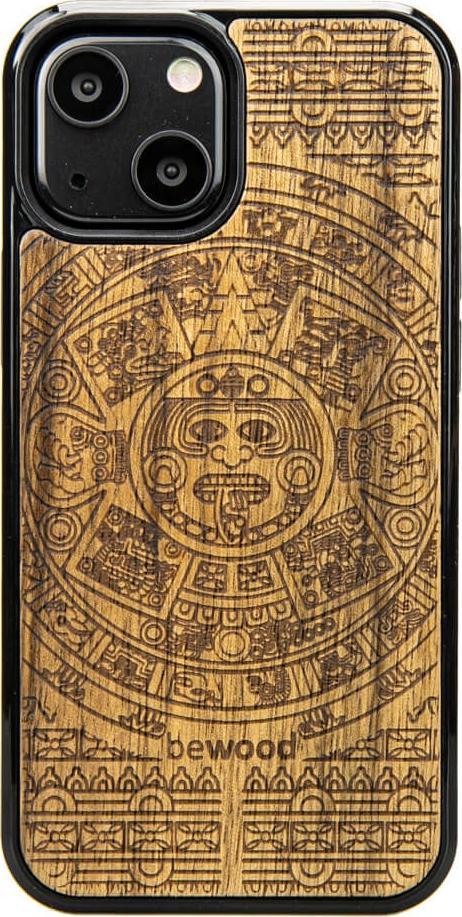 BeWood Drewniane Etui iPhone 13 Mini Kalendarz Aztecki LIMBA