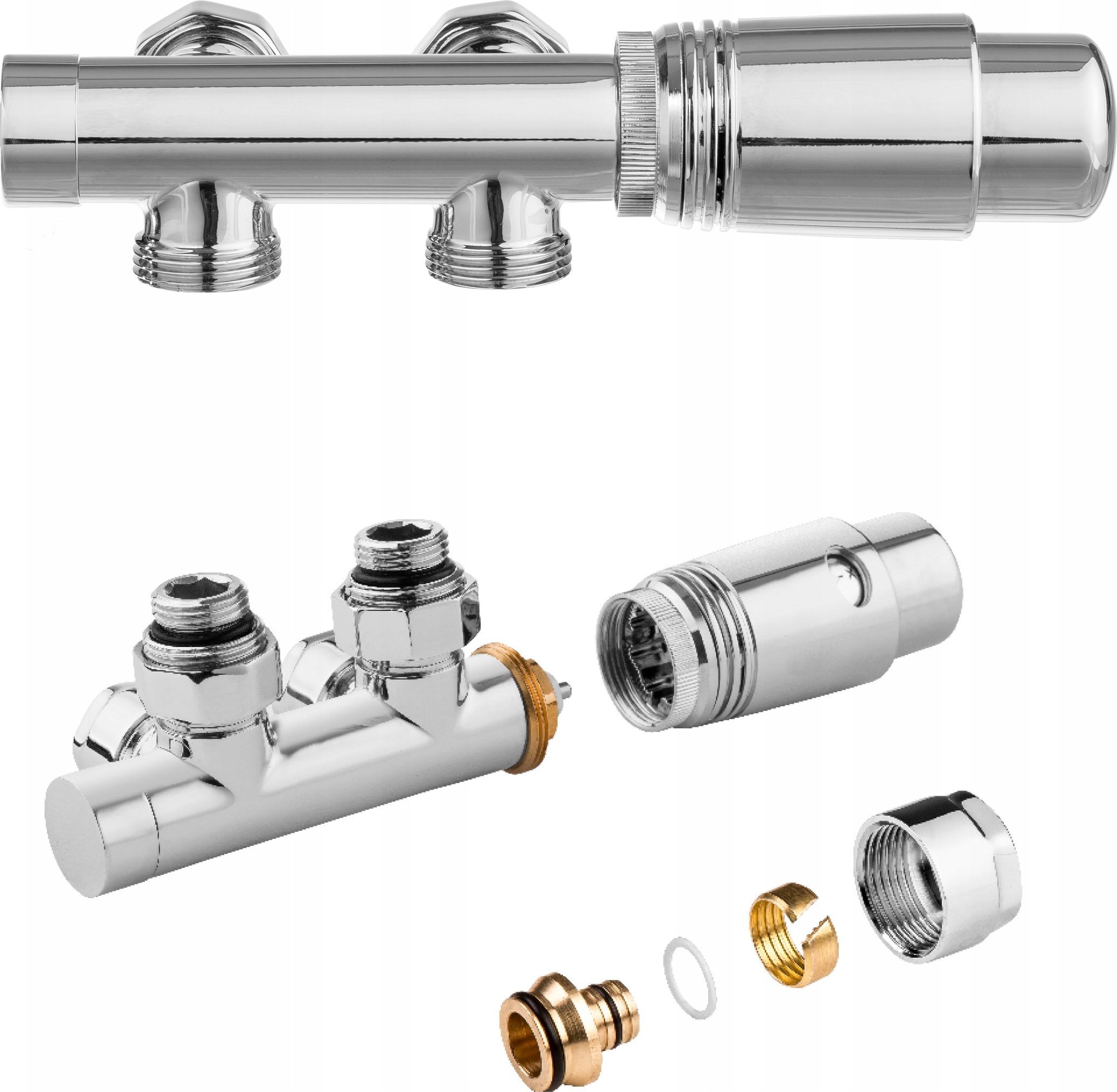 Invena INVENA DUOPLEX DO DOLNEGO PODL.50MM CHROM - CZ-88-015