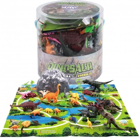 Woopie Zestaw Figurki Dinozaury 34 Szt.