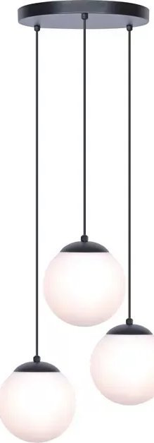 Lampa wisząca Lumes Lampa wisząca nad stół ze szklanymi kloszami - S761-Kalva
