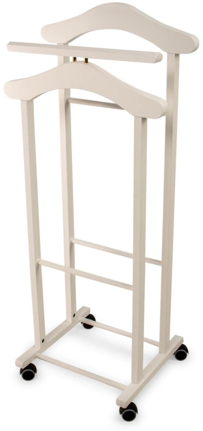 Wieszak na ubrania ARREDAMENTI TRENDY Do sypialni, biały, 105x44 cm