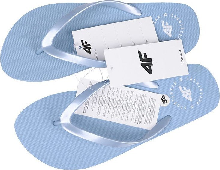 4f Klapki damskie 4F F064 niebieskie 4FSS23FFLIF064 34S 38