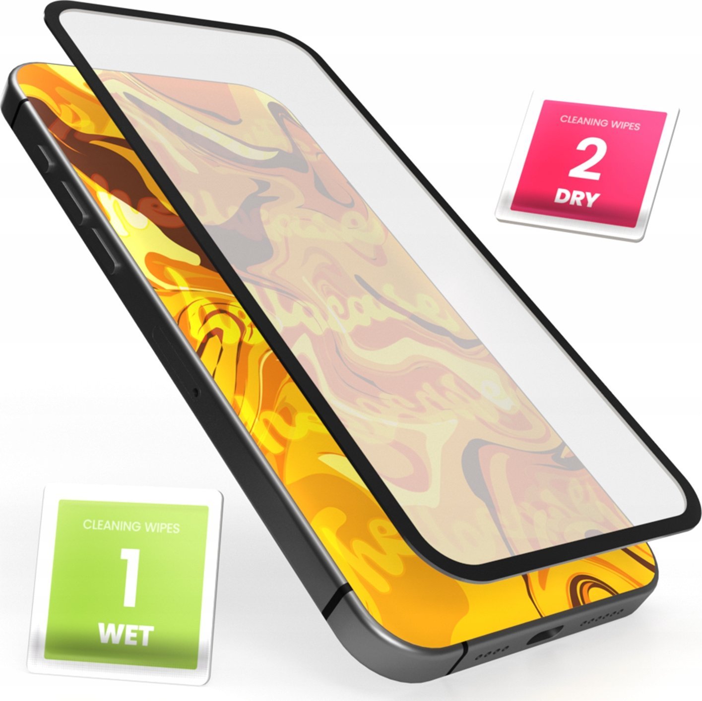 Hello Case SZKŁO HARTOWANE PEŁNE DO IPHONE 14 PRO (SZYBKA ,MATOWE ,OCHRONNE ,9H)