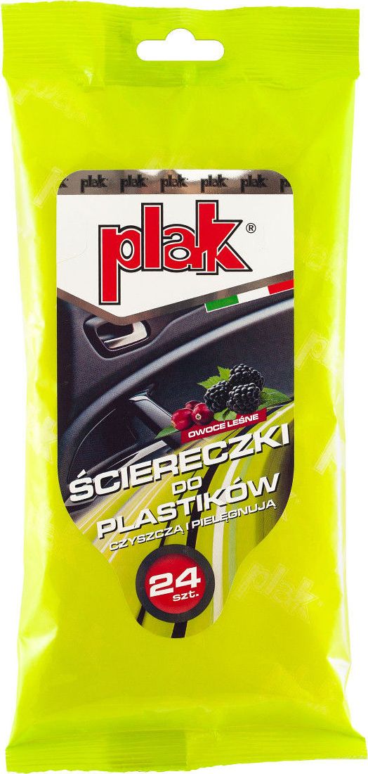 Atas Plak ściereczki do czyszczenia plastików Owoce leśne - 24szt uniwersalny