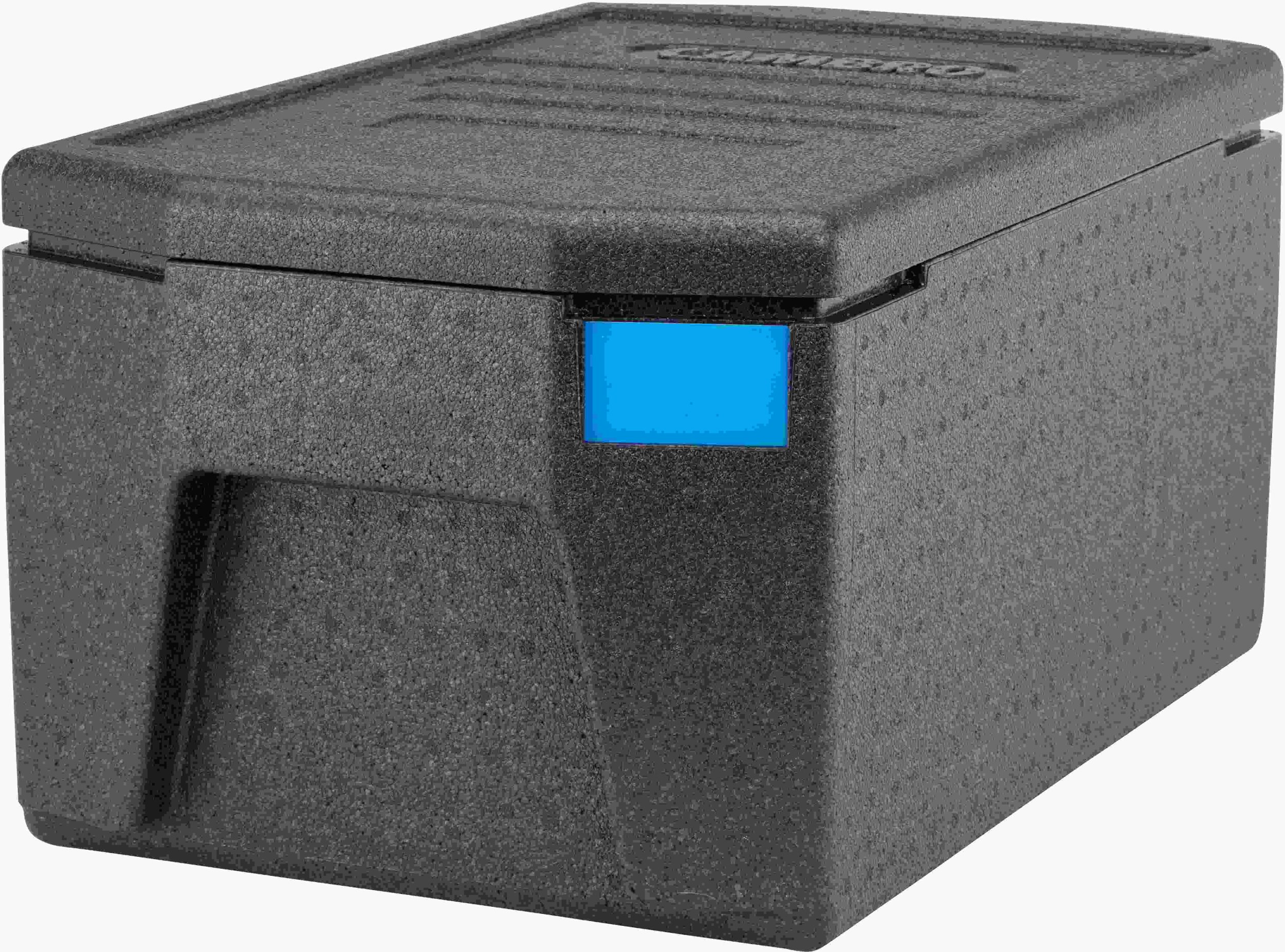 Pojemnik termoizolacyjny GN 1/1 ładowany od góry, 680x400x320 mm, czarny | CAMBRO, GoBox Top Loaders