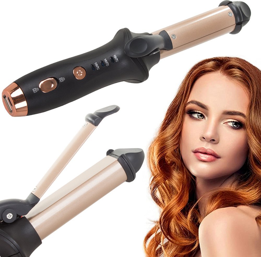 Lokówka Verk Lokówka prostownica do włosów loki powerbank usb Lokówka prostownica do włosów loki powerbank usb