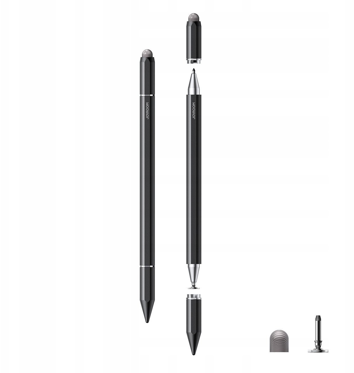 Rysik Joyroom Rysik JR-BP561 3w1 magnetyczny pojemnościowy stylus - czarny