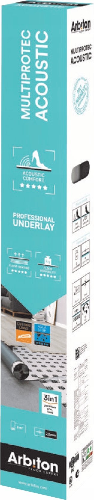 Arbiton Podkład polistyrenowy Arbiton Multiprotec Acoustic 3w1