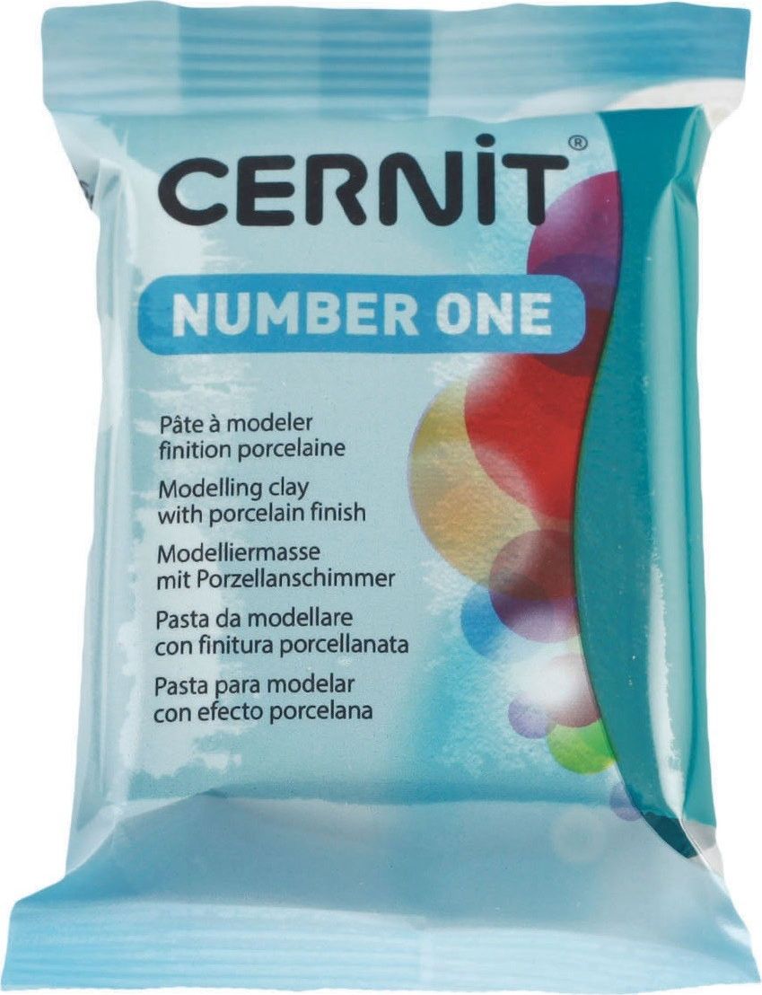 The Clay and Paint Factory Modelina Cernit Jodłowo Zielona 56 g