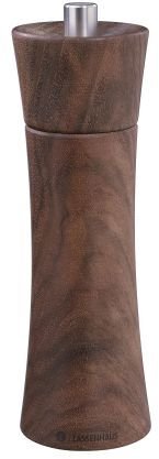 Młynek do przypraw Zassenhaus Młynek do soli, średnica 5,5 x 18 cm, orzechowe drewno