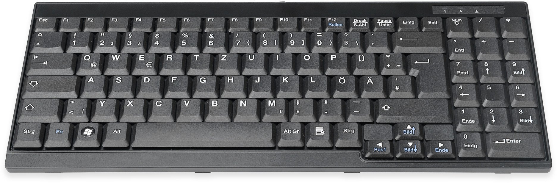 KVM Digitus TFT Konsole GE Tastatur