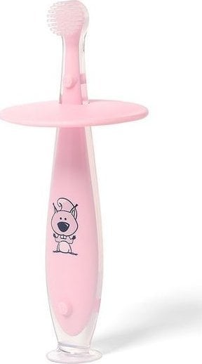 BabyOno 551/02 SZCZOTKA BEZPIECZNA DO ZĘBÓW 6+ RÓŻOWA
