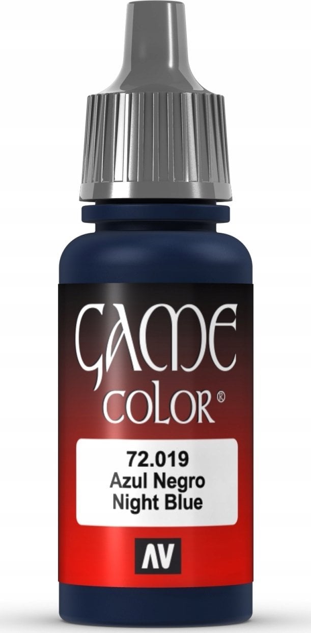 Vallejo Vallejo: 72.019 - Game Color - Night Blue (18 ml)