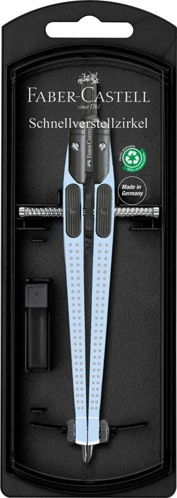 Faber-Castell Cyrkiel Grip 2001 Sky j. niebieski FABER CASTELL
