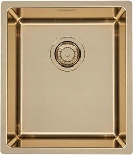 Zlewozmywak Kovinoplastyka Alveus Monarch KOMBINO 20 BRĄZ zlewozmywak stalowy 380x440mm