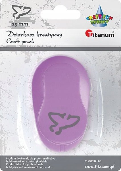 Titanum Dziurkacz z motywem Goł±b obrys 25 mm