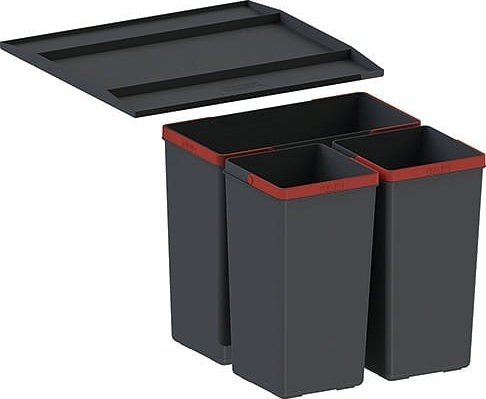 Kosz na śmieci Franke szafkowy czarny (121.0494.150)