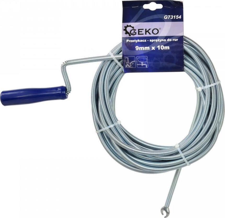 Geko PRZETYKACZ - SPRĘŻYNA DO RUR 9MM X 10M (5) G73154 GEKO