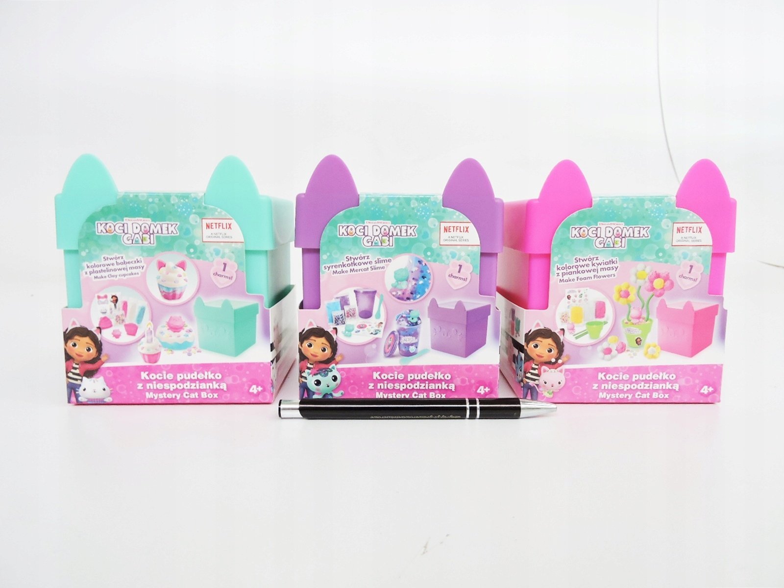 Epee Koci Domek Gabi - Kocie pudełko z niespodzianką, różowe (masa piankowa)