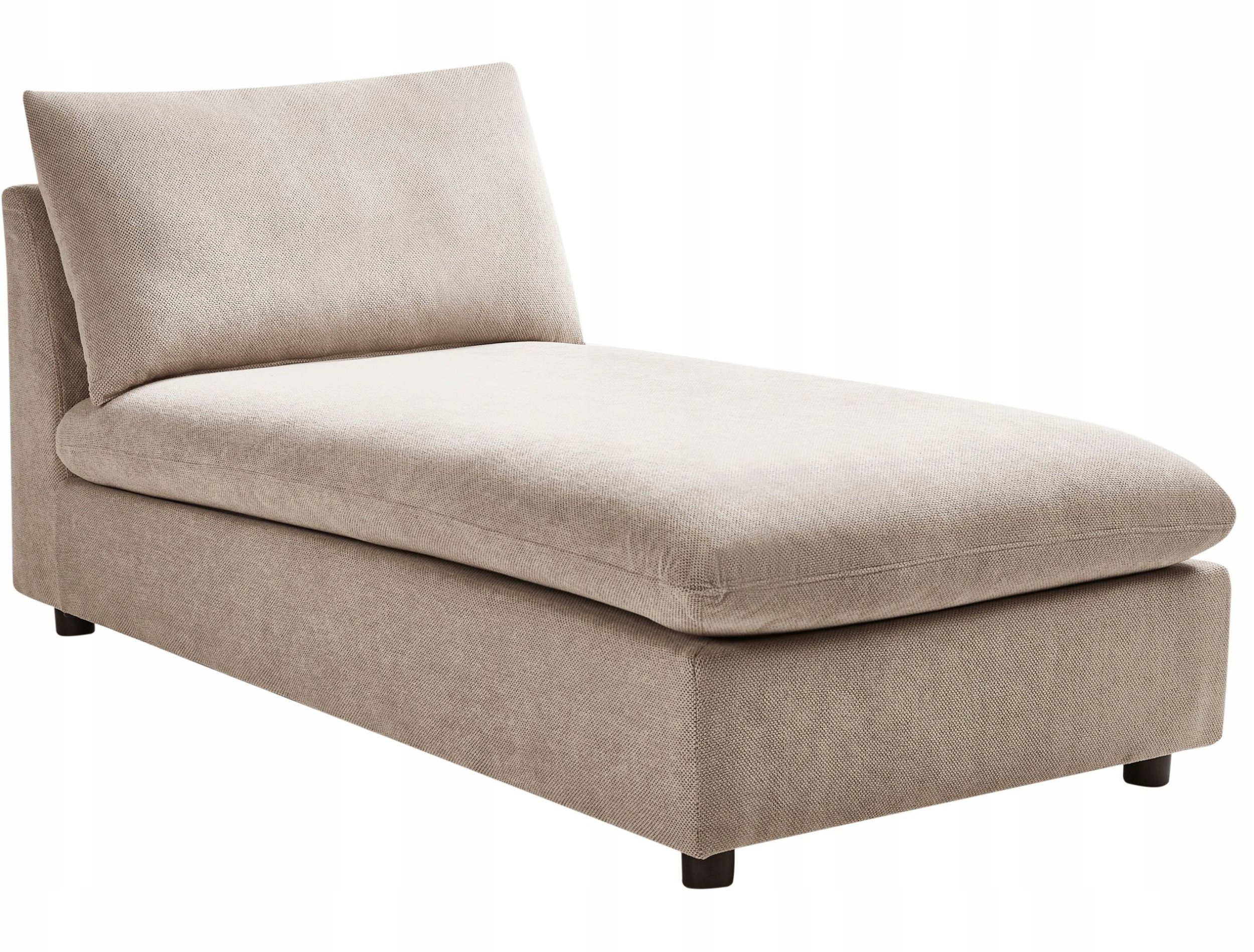 Szezlong VIZILLE Beżowoszary