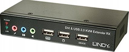 Przełącznik Lindy Ca6 KVM Extend DVI USB Audio 50m Extend DVI USB 2 50m Cat6 - 39377