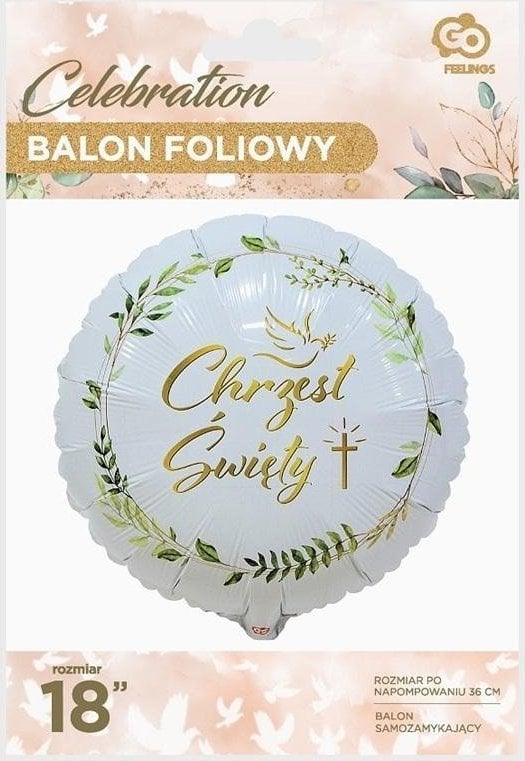 GoDan Balon foliowy Chrzest Święty