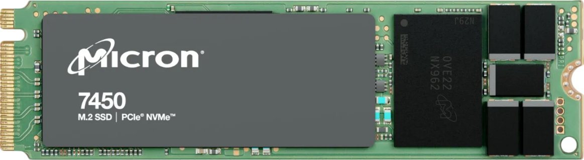 Dysk serwerowy Micron 7450 PRO 960GB PCI-E x4 Gen 4 NVMe (MTFDKBA960TFR-1BC1ZABYYR)