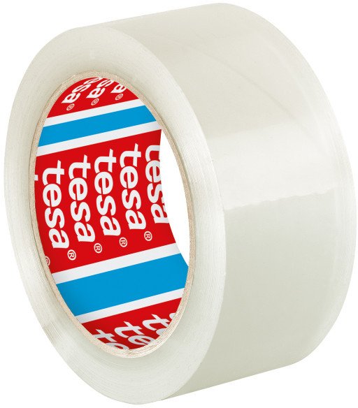 Tesa tesapack PP 4195, 66m 50mm transparent -Packband-