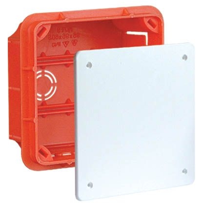 Elektro-Plast Puszka podtynkowa PP/T3 100x100x62mm pomarańczowa (11.3)