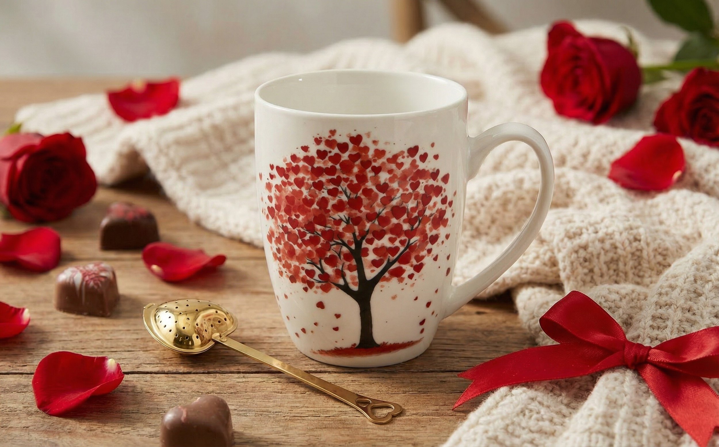 Kubek classic 360 ml z zaparzaczem Drzewo