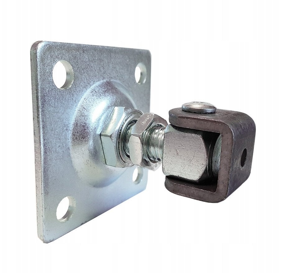 Zawias PSG 61.018 z szyldem 80x80x3mm - gwint M16 (regulowany)