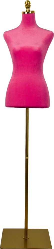 Bituxx Manekin Krawiecki Różowy do sklepu witryn Regulacja wysokości TORS