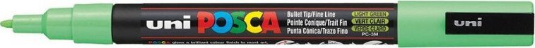 Uni MARKER PLAKATOWY UNI POSCA PC-3M JASNO-ZIELONY